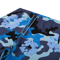 Joggers Blue Camo Cotton Wreath | Denim Tears