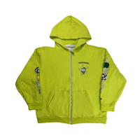 Zip Hoodie Link 'Lime Green' | Chrome Hearts x Matty Boy