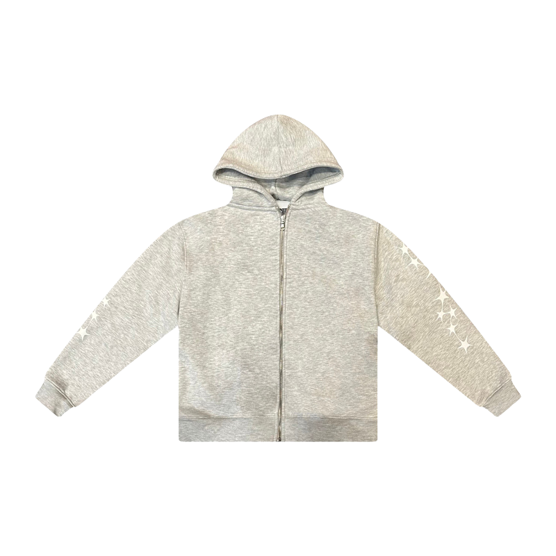 Zip Hoodie Cosmos Grey | Année Lumière