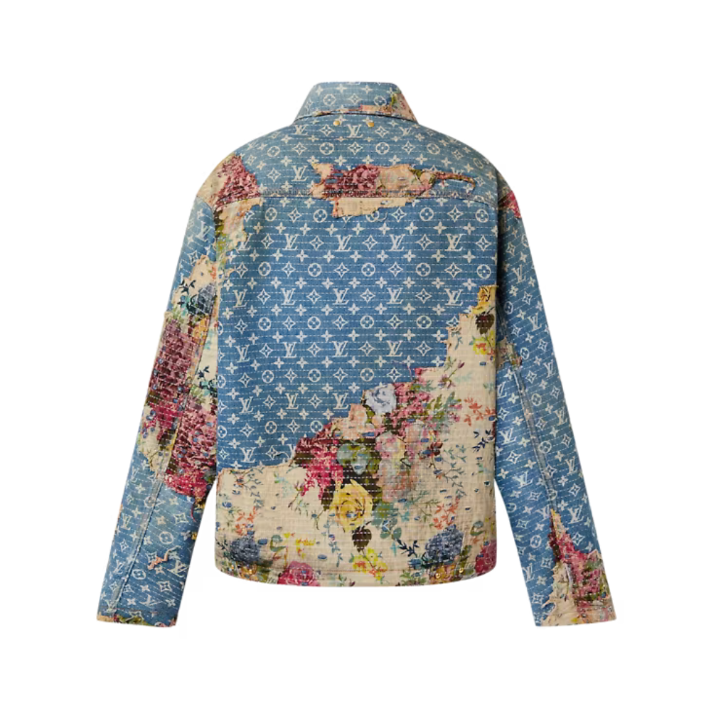 Denim Jacket Destroyed Workwear Denim  | Louis Vuitton