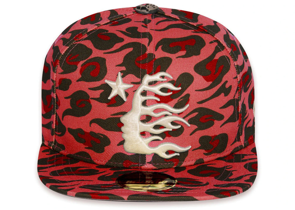 Cap HELLSTAR cheetah red