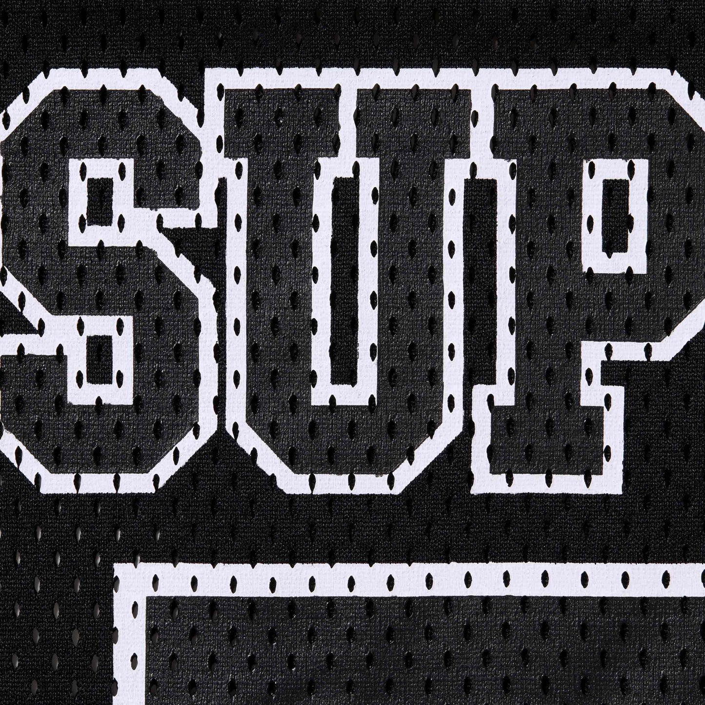 Supreme Spiderweb Football Jersey 'Black'