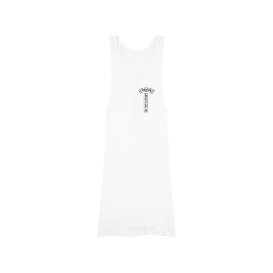 Tank Top T-Bar Cross  | Chrome Hearts