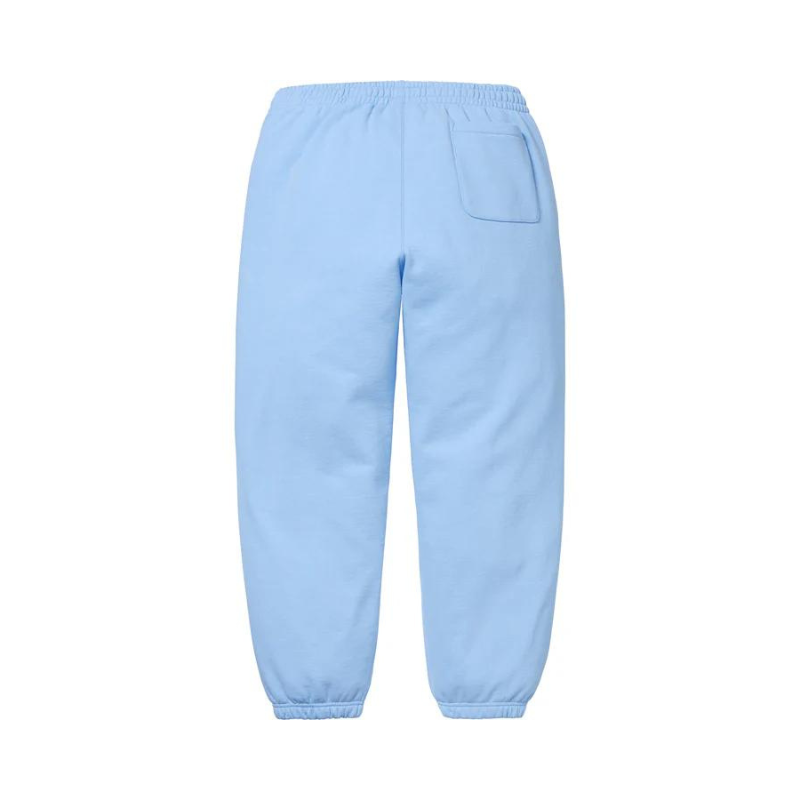 SUPREME Satin Appliqué Sweatpant Bleu