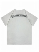 T-shirt White Spellout Logo Vintage | Chrome Hearts