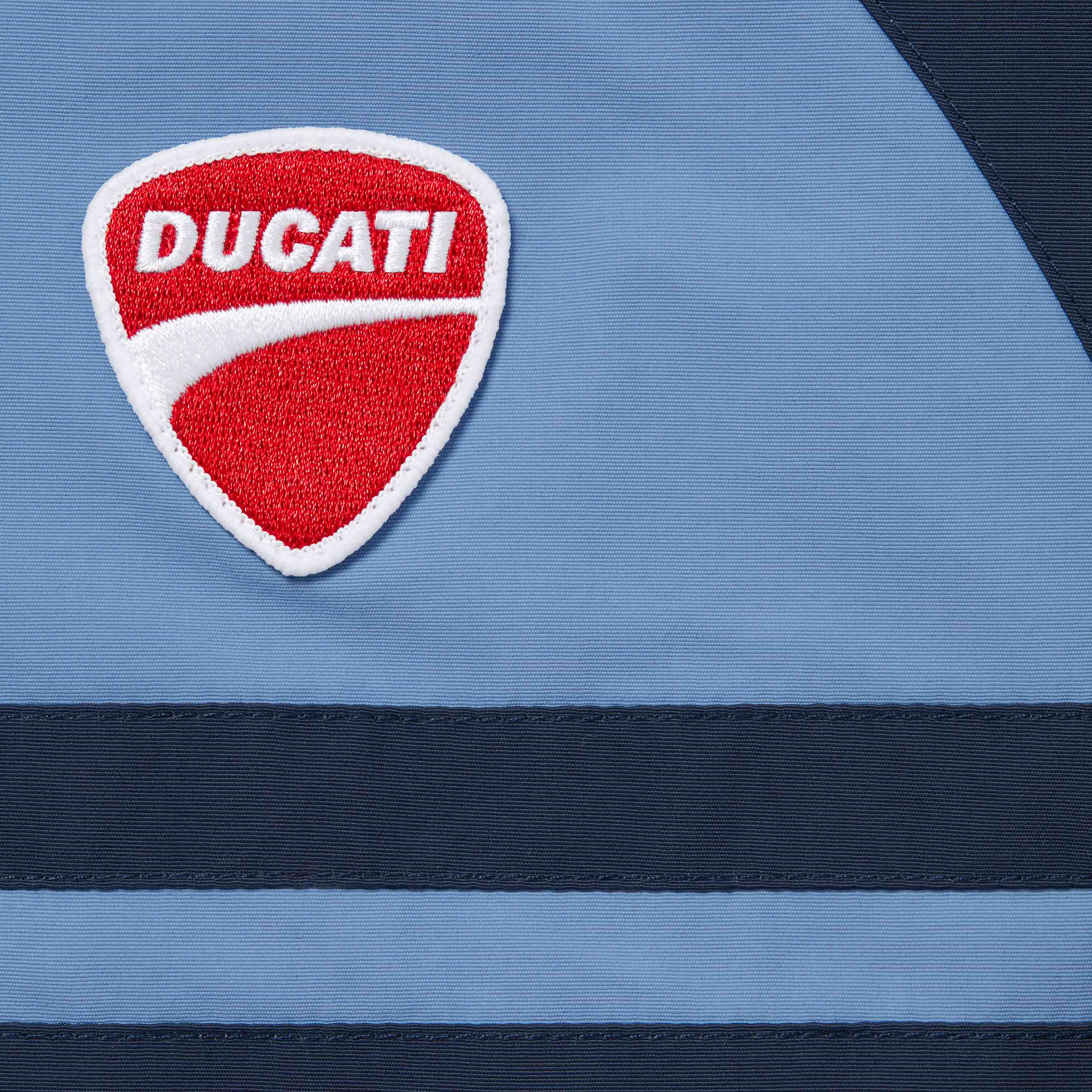 Jacket White Blue | Supreme x Ducati