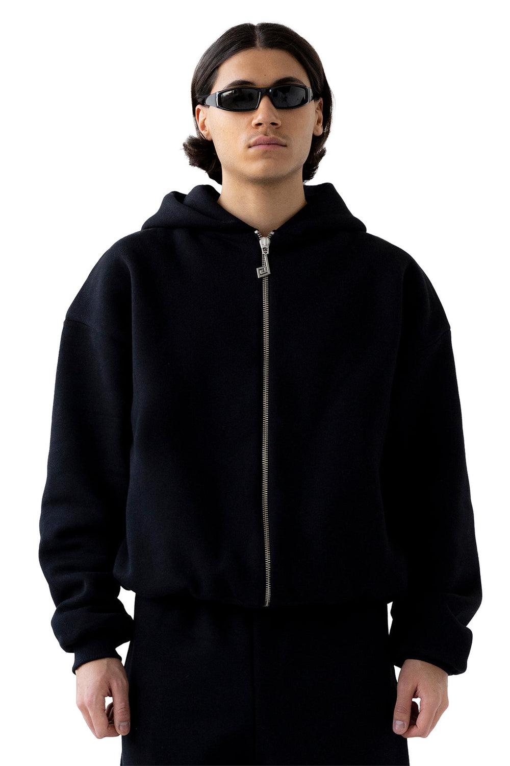 Zip PERPLEX Hoodie Black