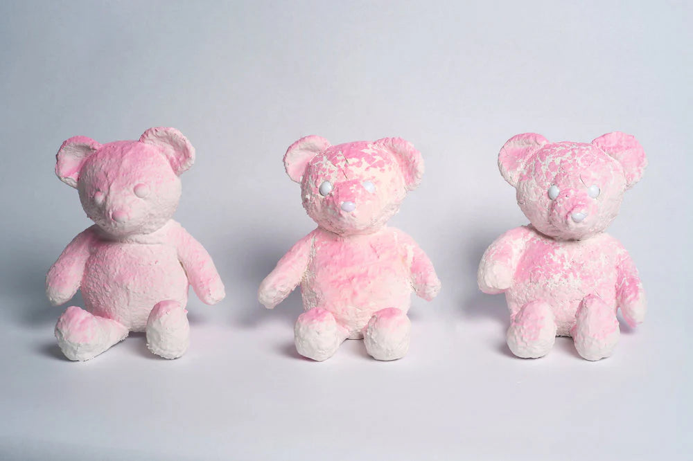 Daniel Arsham Cracked Bear (Pink)