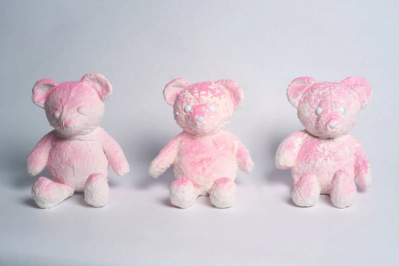 Daniel Arsham Cracked Bear (Pink)