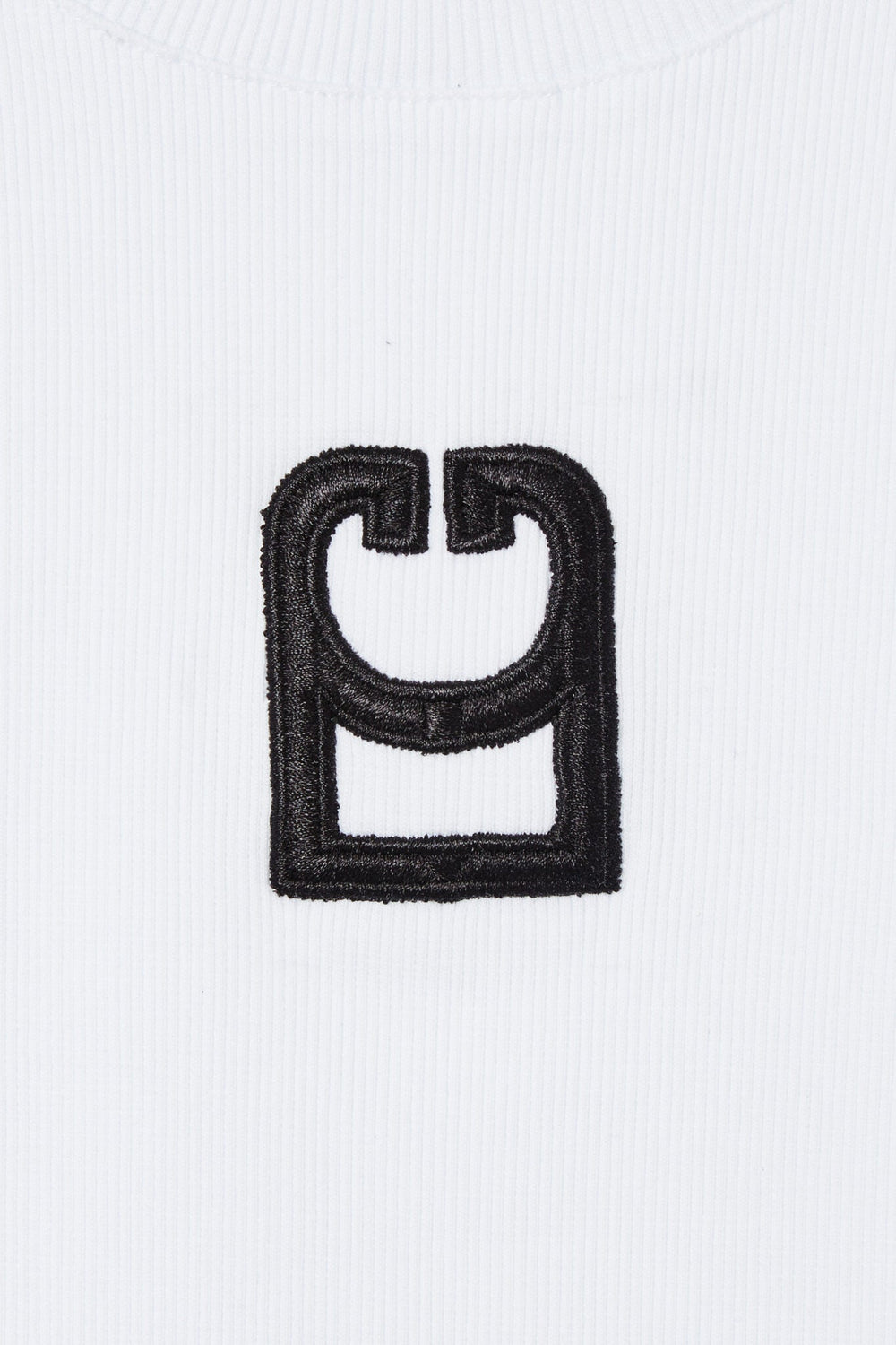 T-shirt Crop Logo Relief | Les Bons Gars