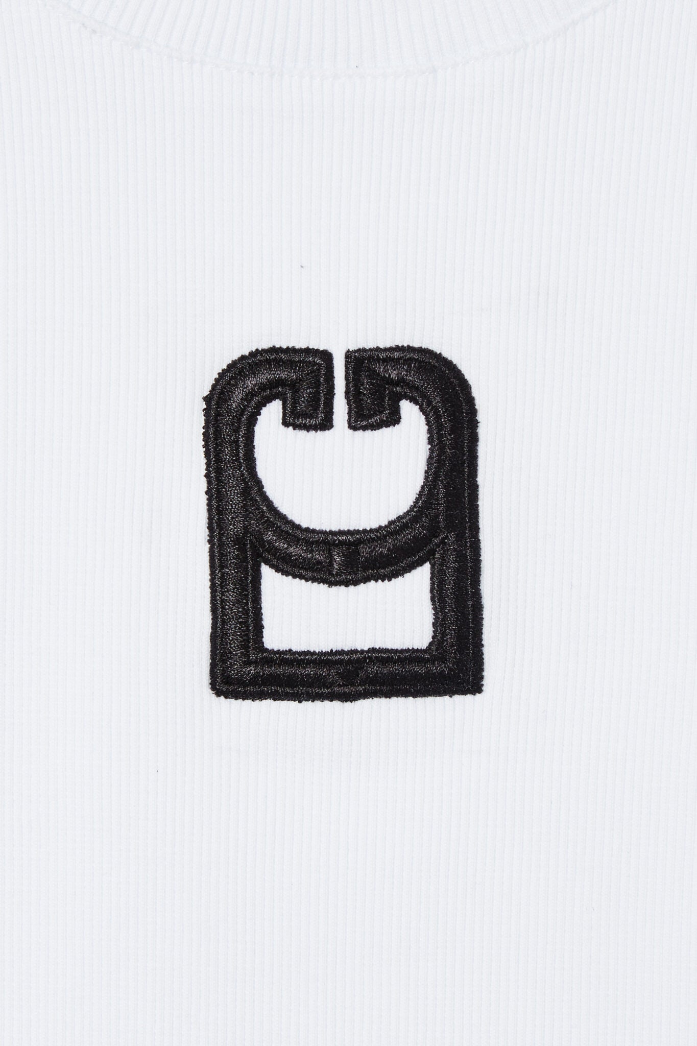T-shirt Crop Logo Relief | Les Bons Gars