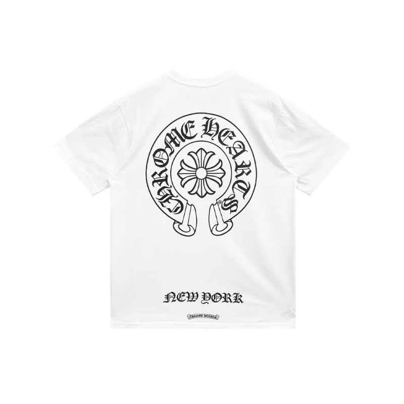 T-shirt New York White | Chrome Hearts, Hype clothes, view 2