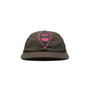Cap Love Silver Button Brown  | Chrome Hearts