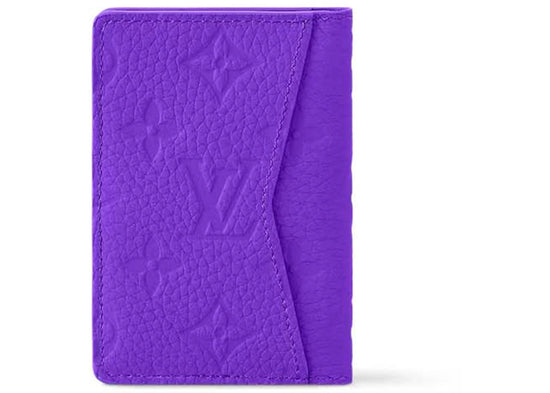 Wallet Organizer Purple Monogram Leather | Louis Vuitton