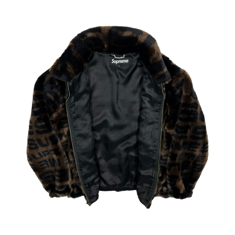 2018 Supreme Faux Fur Jacket