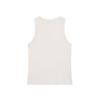 Tank Top Côtelé White | Les Bons Gars