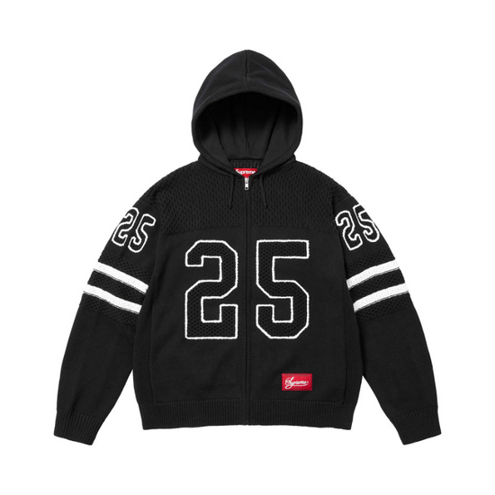 Zip Hoodie Sport Black | Supreme