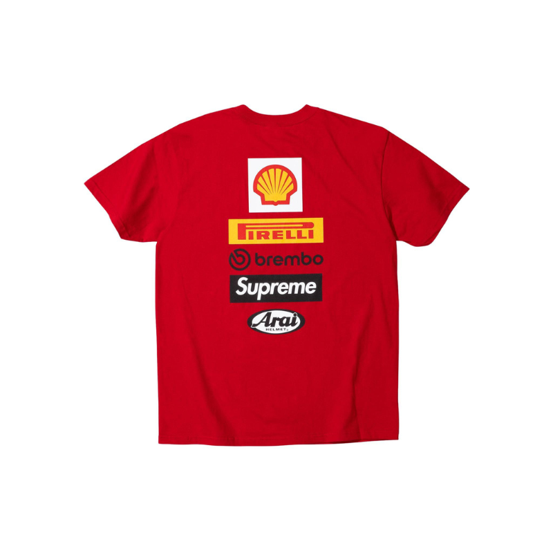 Supreme Ducati Logo Tee Red