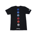 T-shirt Black 'Multi Horseshoe' | Chrome Hearts