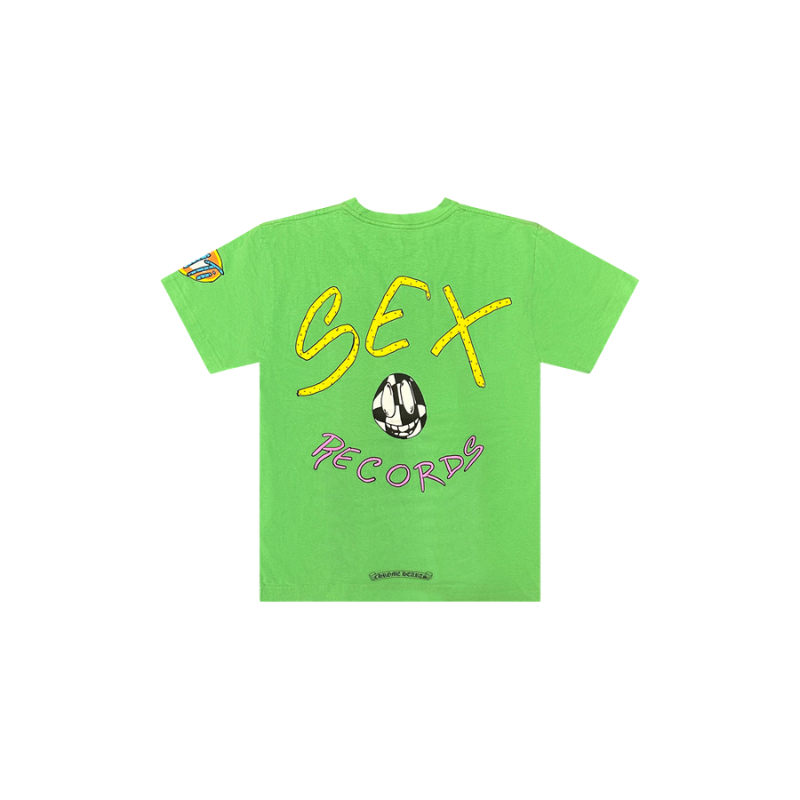 T-shirt Matty Boy Green Sex Records  | Chrome Hearts