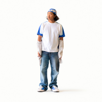 T-shirt Gradient Blue White | Maison Guava