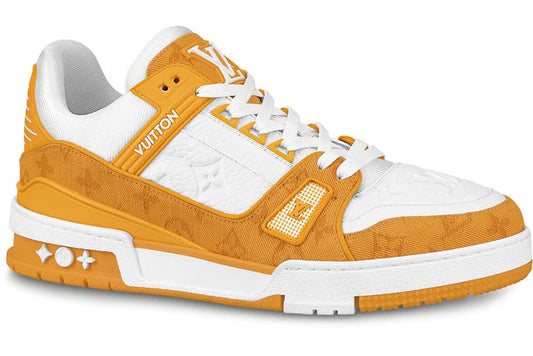 Sneaker LOUIS VUITTON Trainer Monogram Denim Yellow