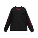 Longsleeve Pink Neck Logo | Chrome Hearts