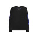 Longsleeve 1988 Black Blue Neck Logo  | Chrome Hearts