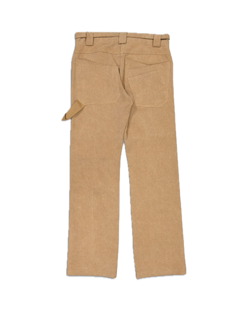 Double Knee Cargo REVEUR LUCIDE Beige