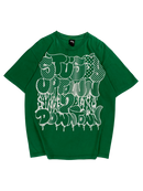 T-shirt Green Uptown Logo | Stussy