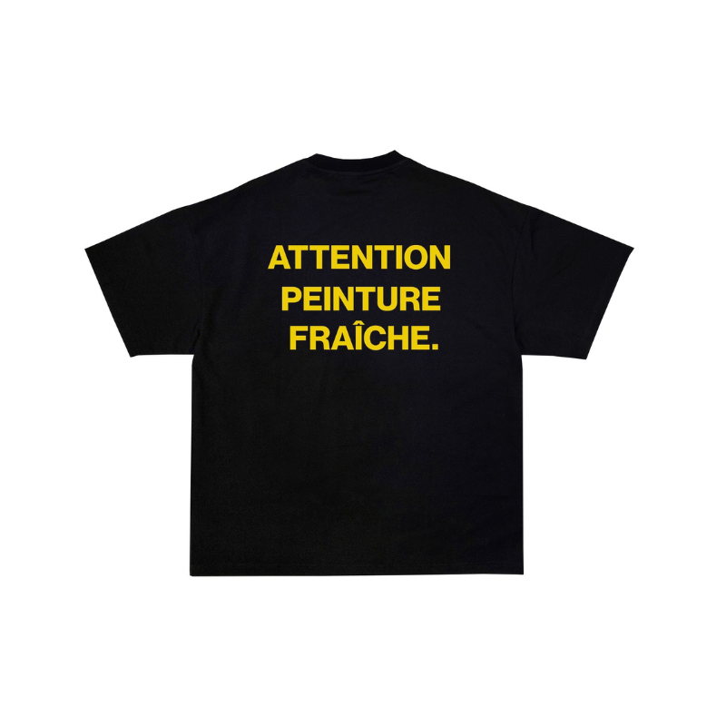 T-shirt APF Black/Yellow | APF