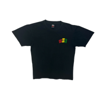 T-shirt Vintage Black Rastafari Tee | Stussy