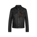 Leather Jacket Leather Denim Black | Louis Vuitton