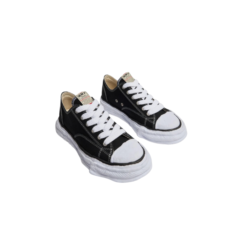 Sneakers Peterson 23 OG Sole Canvas Low Black White | Mihara Yasuhiro