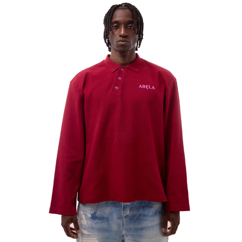 Polo Shirt Red  | ABELA023