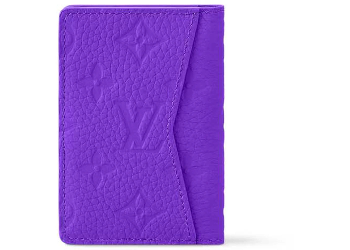 Organizer LOUIS VUITTON Purple monogram Leather