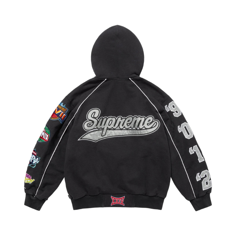 Zip Hoodie Playoffs Black | Supreme