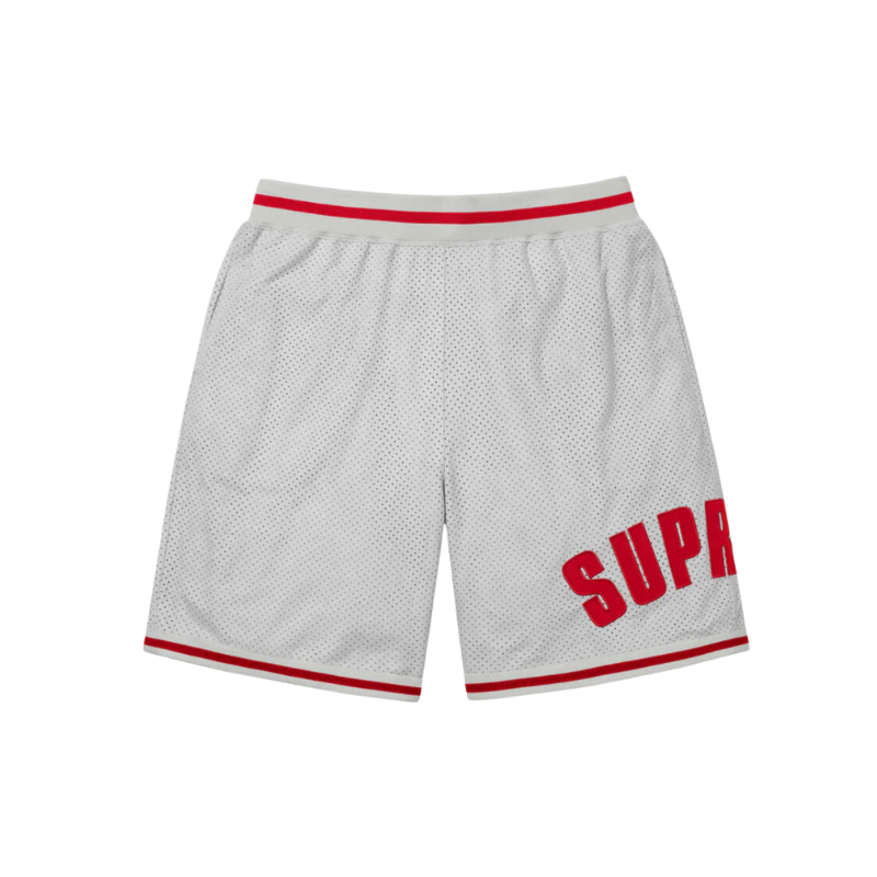 Baseball Short Supreme Grey