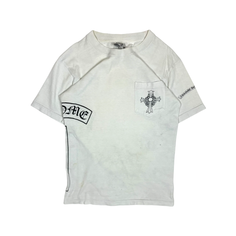 T-shirt White Cross Logo | Chrome Hearts