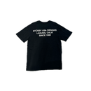 T-shirt Black Green Logo | Stussy