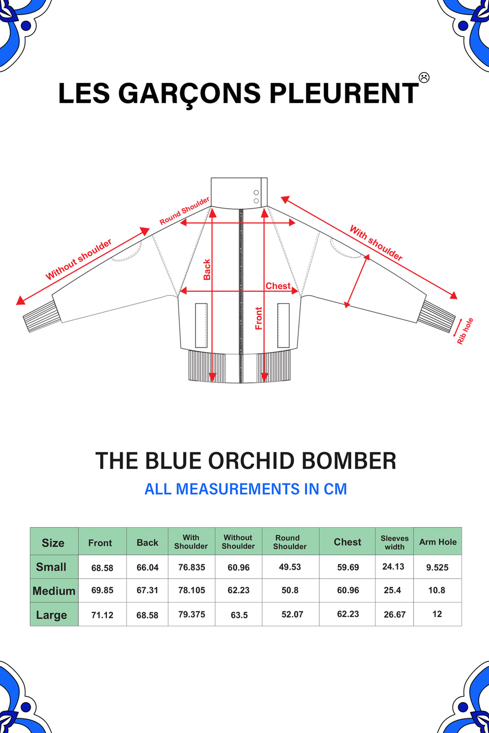 Bomber The blue orchid  | Les Garçons Pleurent