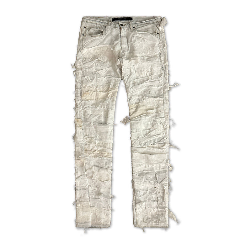 Jeans  Urban Warrior White | Atelier Imprévu