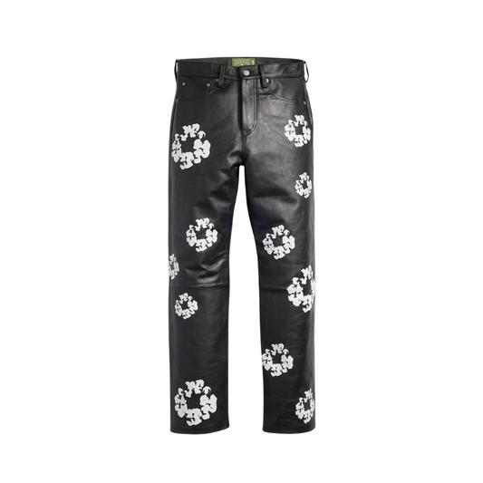 Pantalon Cuir DENIM TEARS Black