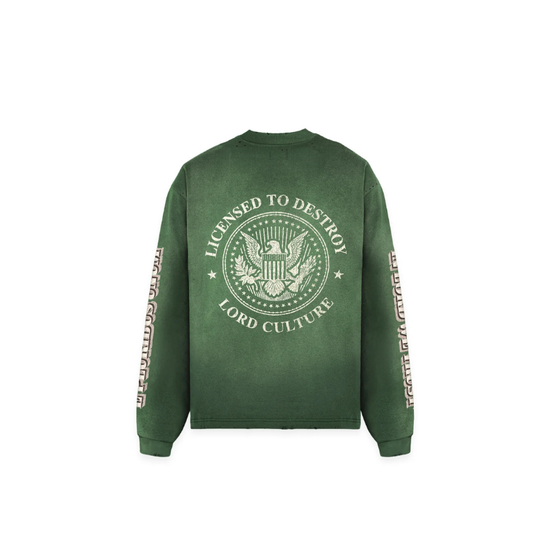 Longsleeve Classified Green | Lord Culture