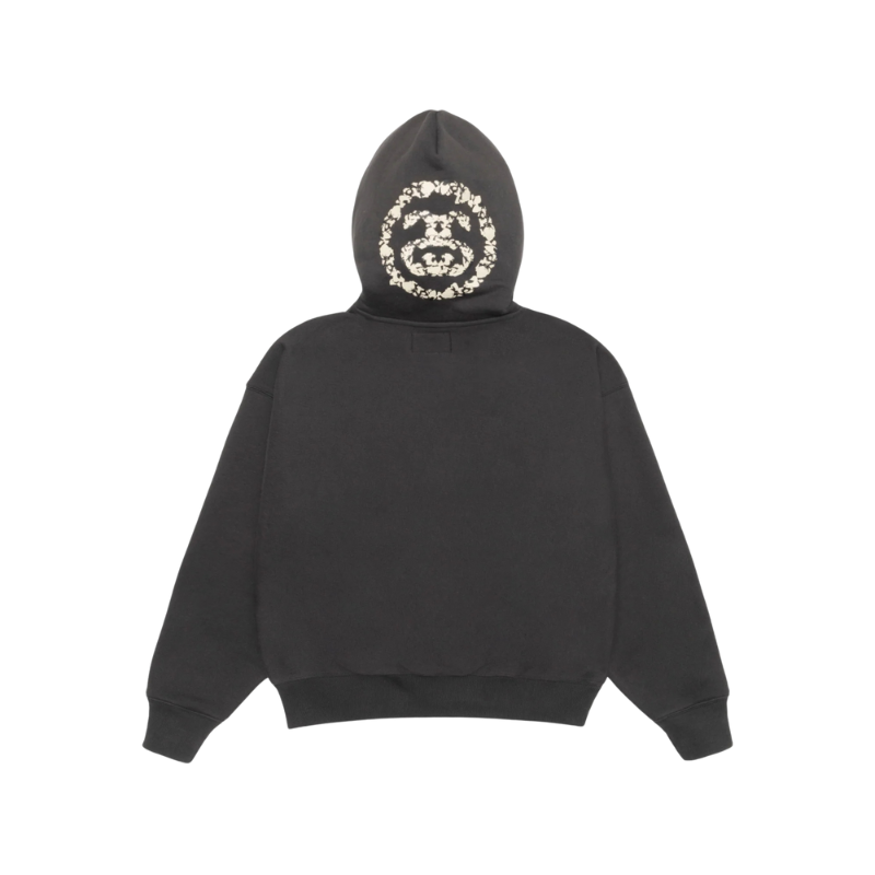 Hoodie Graphic Hoodie Black | Stussy x Denim Tears