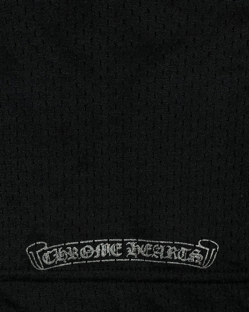 Chrome Hearts Black Mesh Stadium Football Jersey Vintage