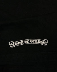 T-shirt Black Tonal Dagger Logo | Chrome Hearts
