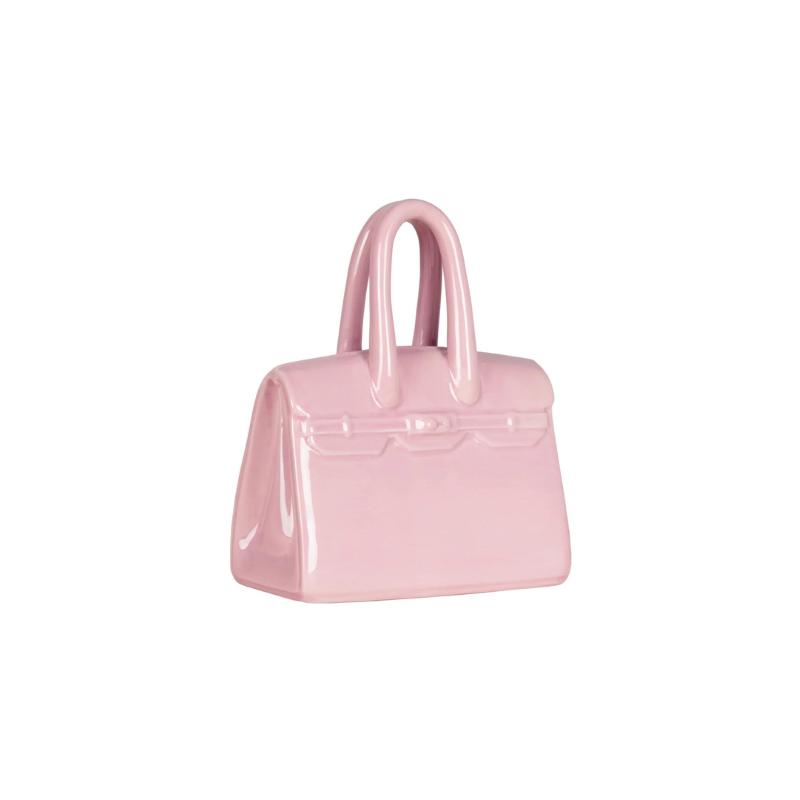 Home Decor Money Bag Piggy Bank (Blush) | Curves