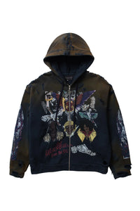 Zip Hoodie Star  | WhoDecidesWar