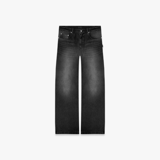 Jeans Washed Black | Reternity